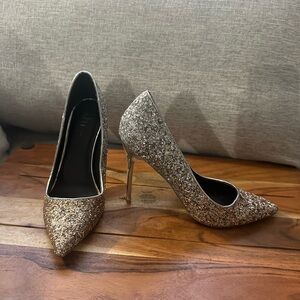 Elegant Glitter Stiletto Heels